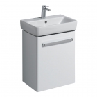 Twyford E200 White Vanity Unit & Wash Basin 550x370mm - Branded Bathrooms